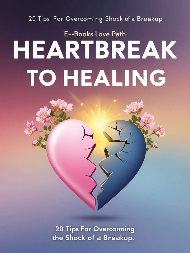 Heartbreak to Healing: 20 Tips for Overcoming the Shock of a Breakup product image (1)