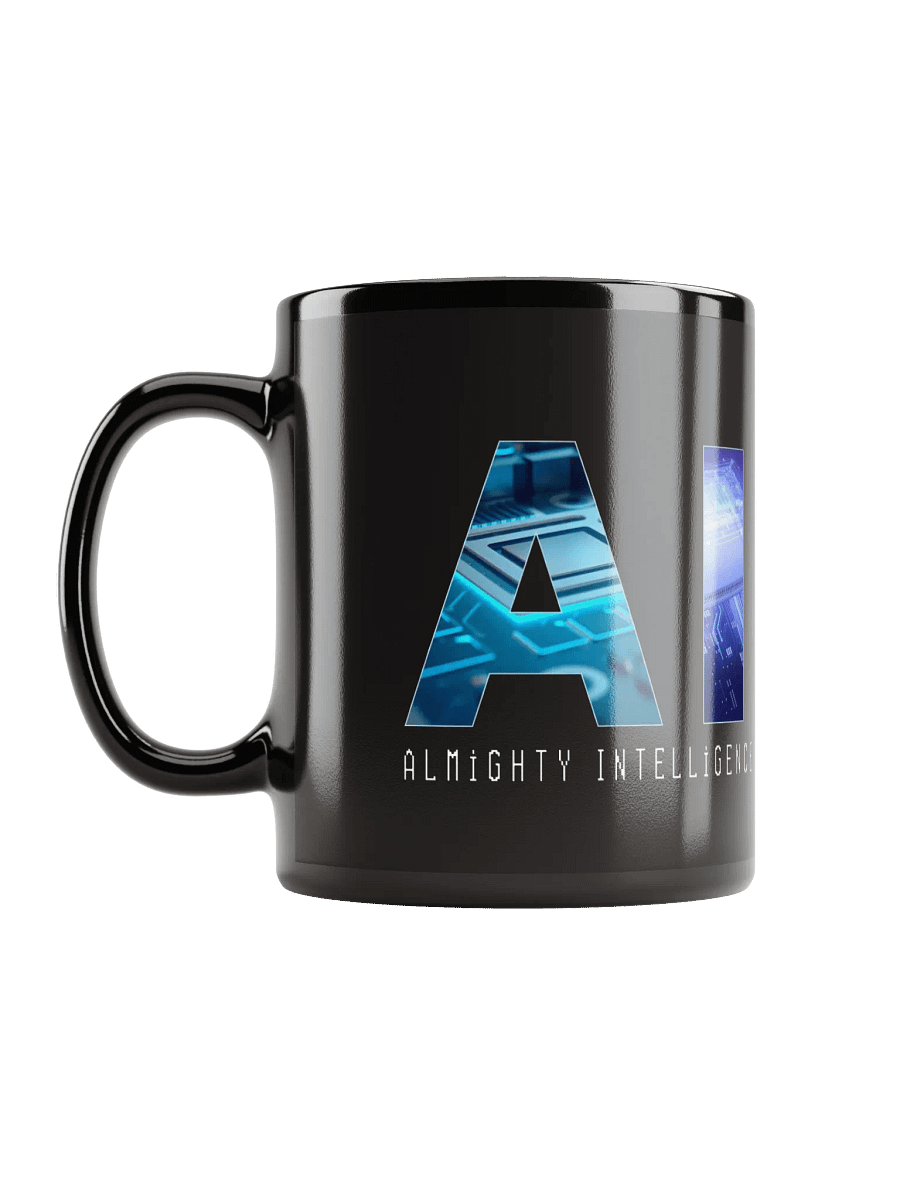 AI Circuitry Black Glossy Mug product image (11)