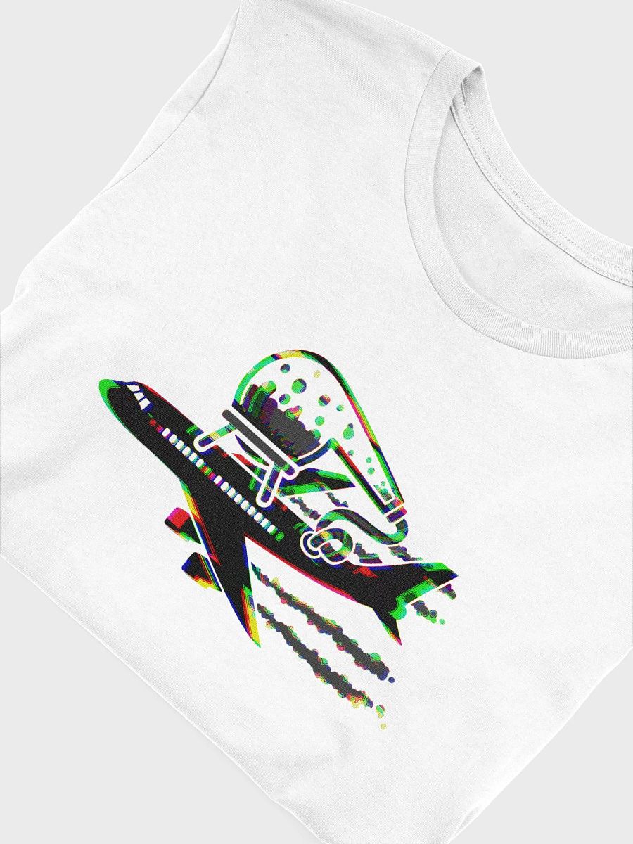 Chemtrails Plane Bella Tee - Light Colors product image (5)