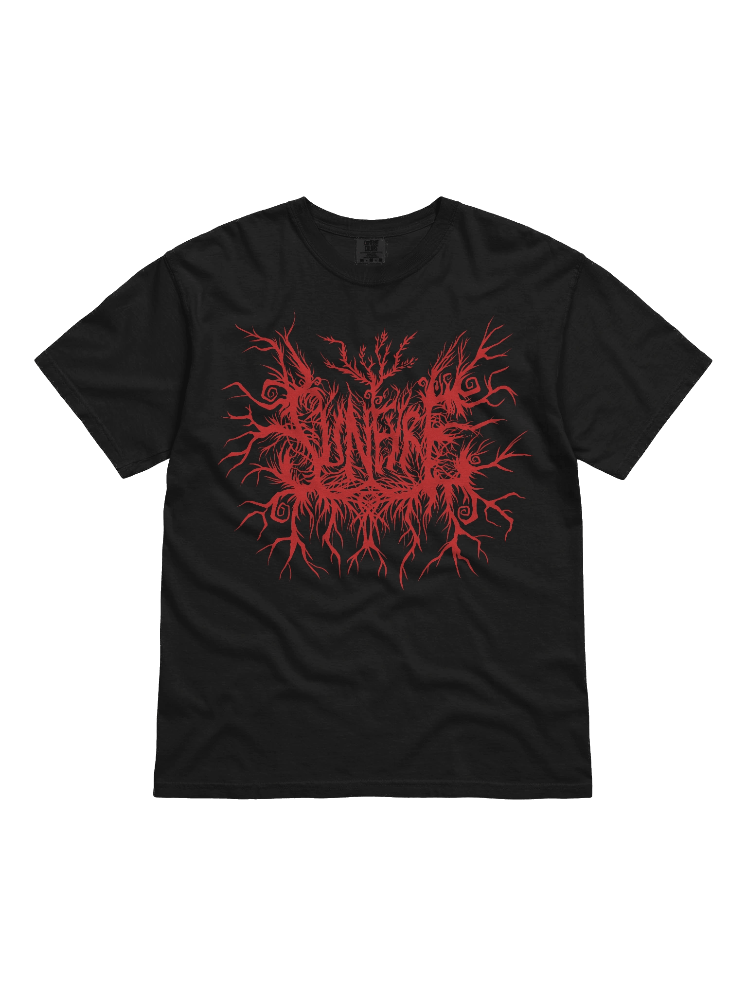 Sunfyre Red Metal Logo Tee product image (1)
