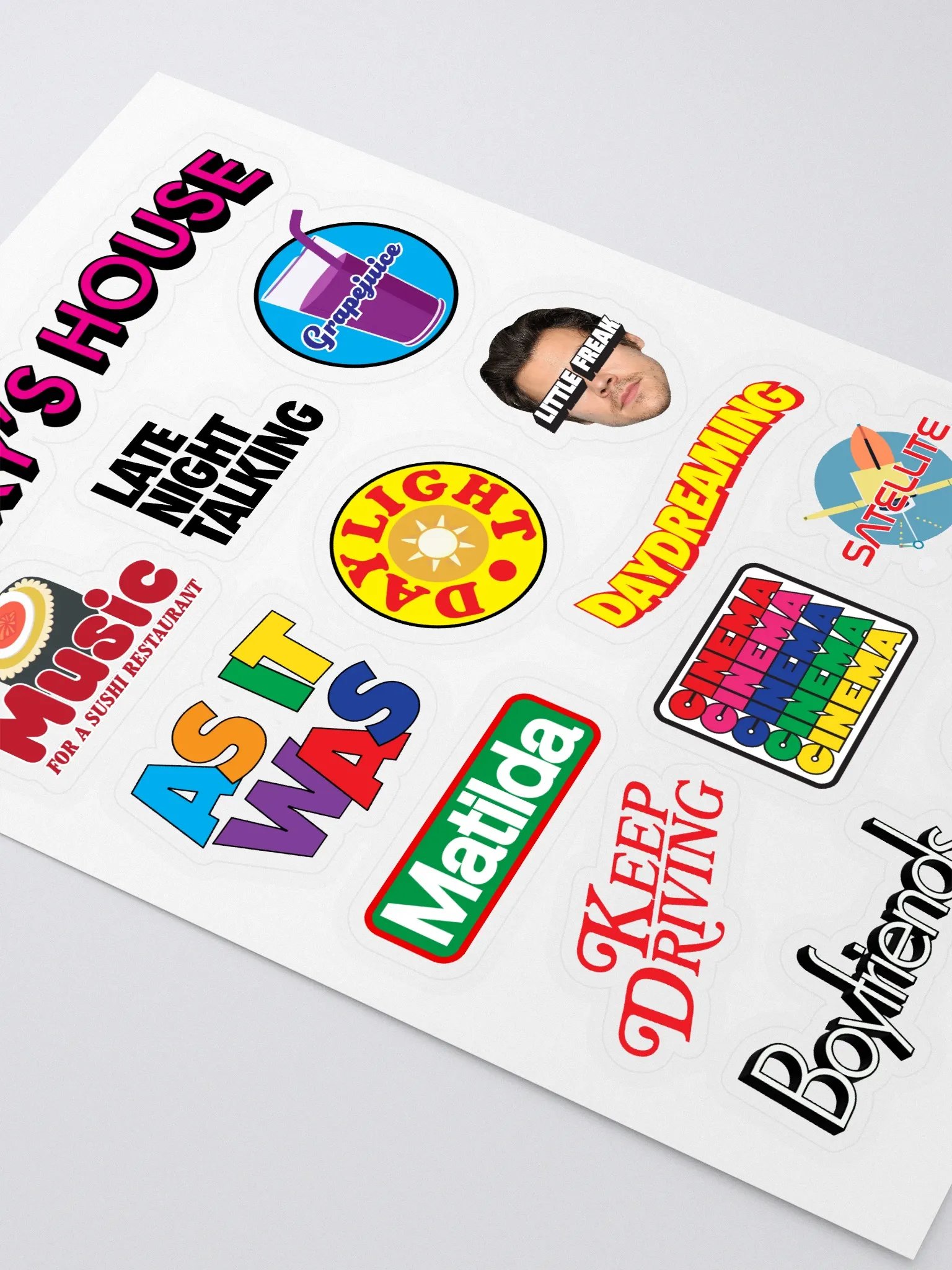 Harry's House Sticker Sheet product image (2)