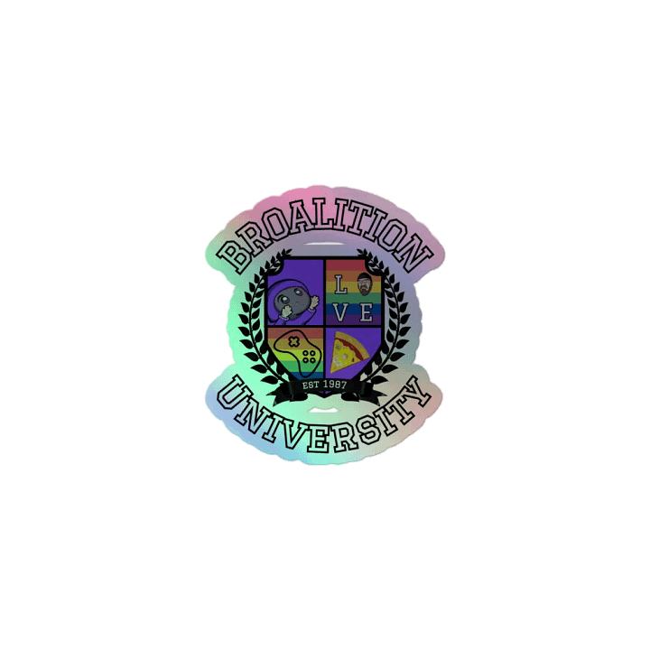 Broversity Holographic Sticker product image (1)