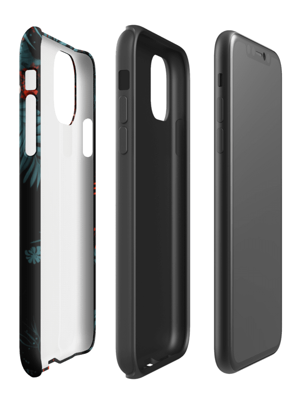 Leopard Tropical Flowers - Tough Phone Case product image (93)