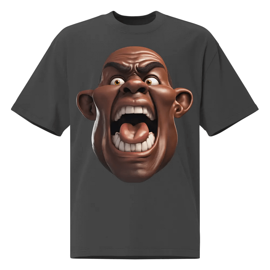 Big head unisex t-shirt product image (3)