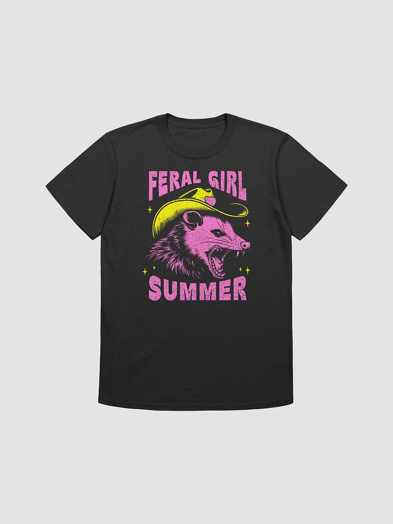 Feral Girl Summer Opossum Tie Dye Raccoon Vintage