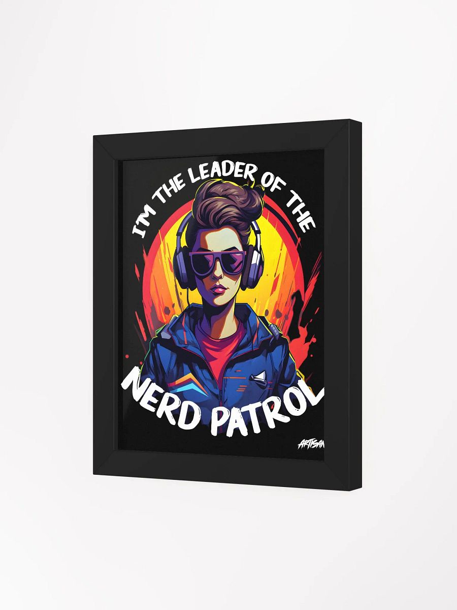 Nerd Patrol Leader Female Poster product image (3)