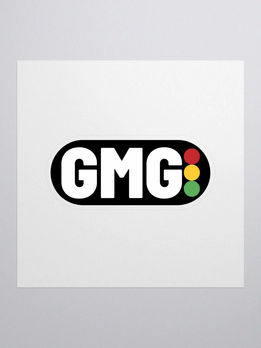 GMG Logo Sticker product image (2)