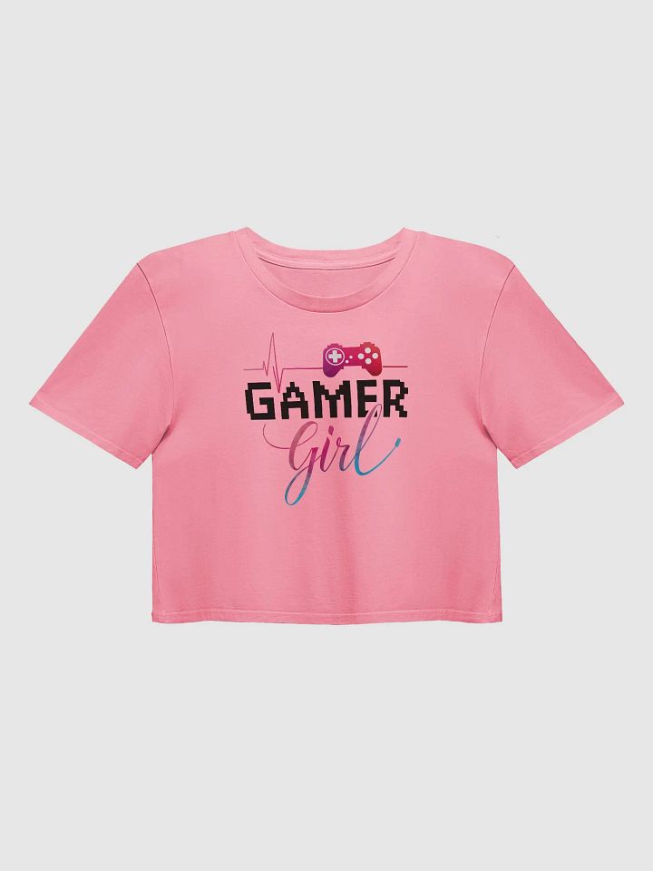 Heartbeat Gamer Girl Crop Top product image (4)