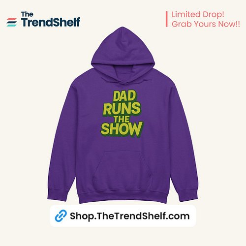 Dads don’t follow trends—they set them. 🔥
This hoodie? Pure dad energy. 👑
 #DadRunsTheShow #DadStyle #CoolDadVibes #Statement...