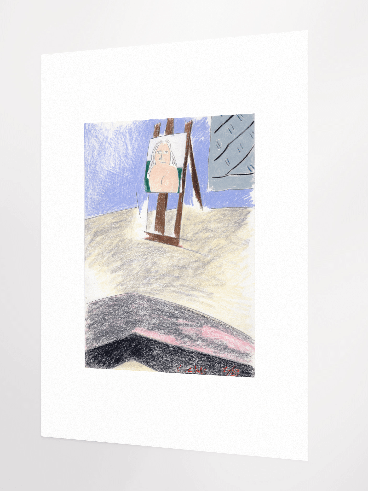 Drawing of Sloy Painting 02.83 Print product image (3)