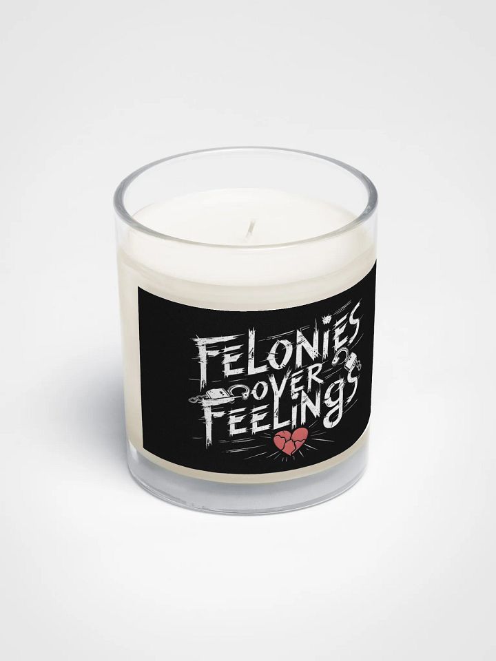 Felonies Over Feelings Candle product image (2)