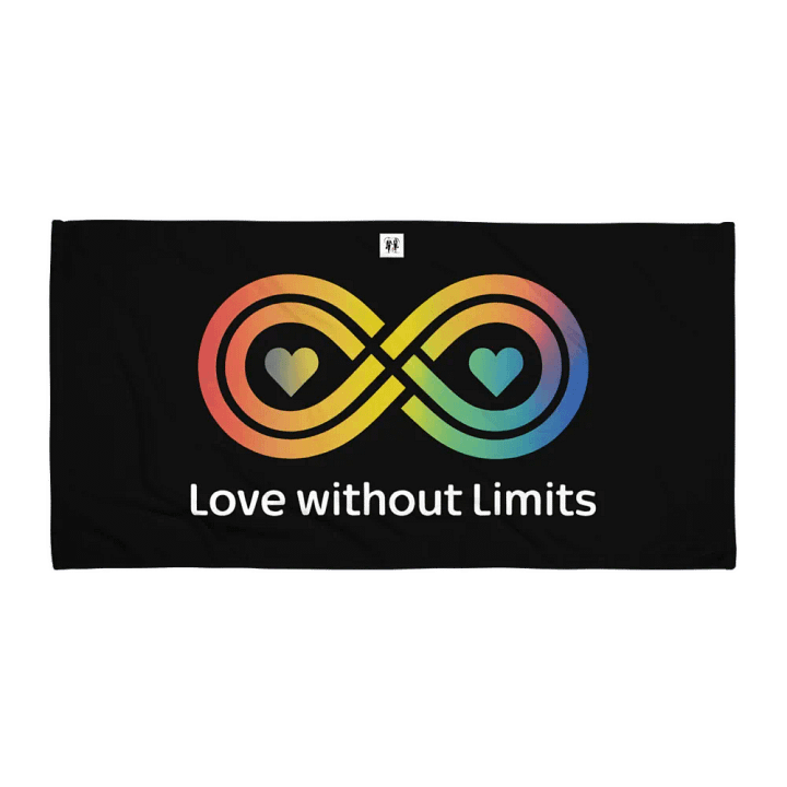 Love Without Limits Rainbow Towel product image (1)