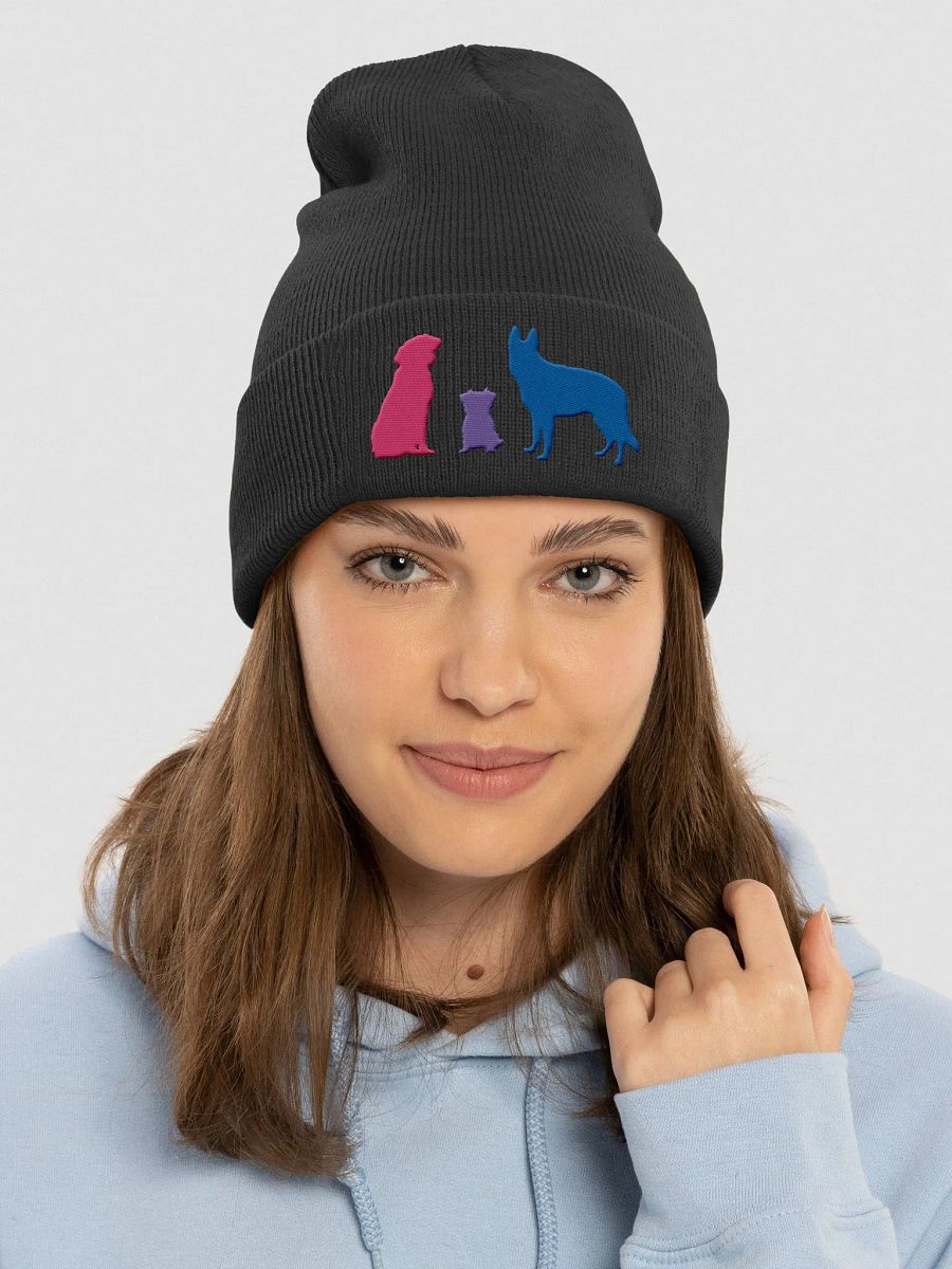 Bisexual Pride Dogs Beanie product image (24)