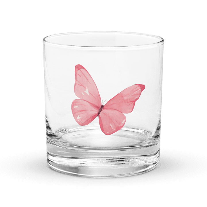 Blissful Butterfly Glass product image (1)
