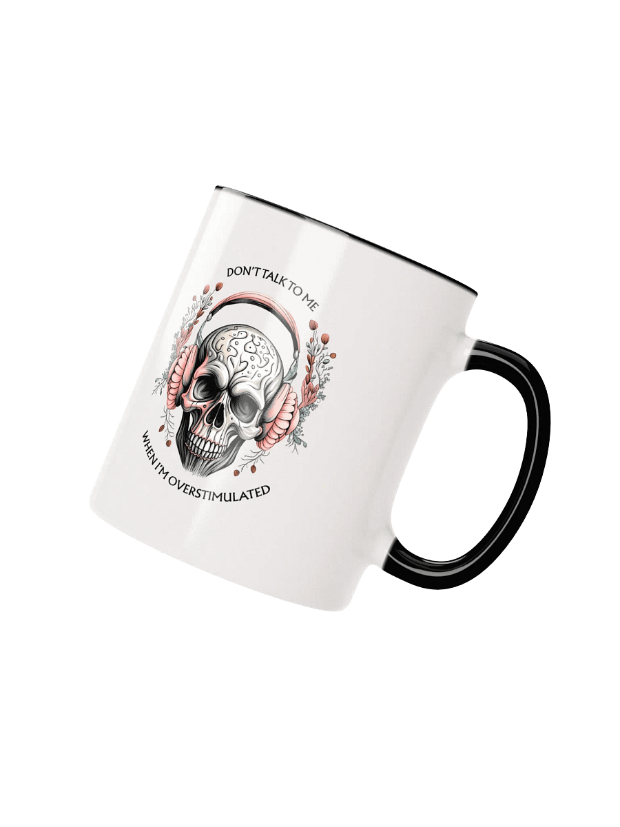 Don't Talk to Me When I'm Overstimulated Graphic Mug product image (4)