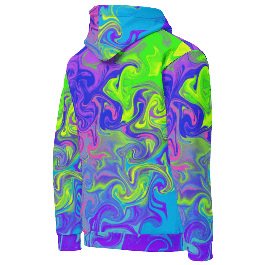 Wgh Abstract High-Dye Hoodie product image (4)