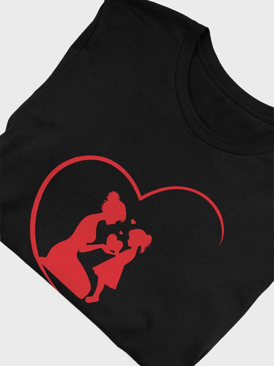 ❤️ Mother & Daughter Silhouette Tee | Bella+Canvas Unisex Shirt | Limited Mother’s Day Edition product image (5)