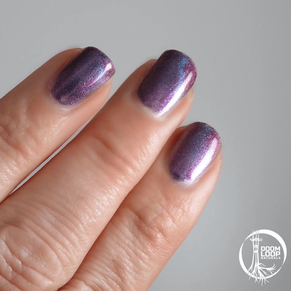 FAUST'S PRICE - Deep Purple and Blue Magnetic Nail Polish product image (2)