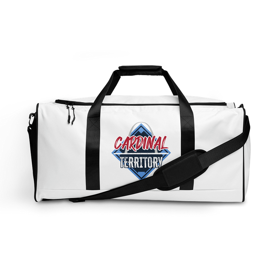 White Duffle Bag product image (1)