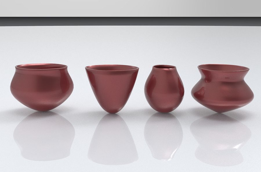 Diya Vase Parametric Design Grasshopper Rhino Files Download product image (4)