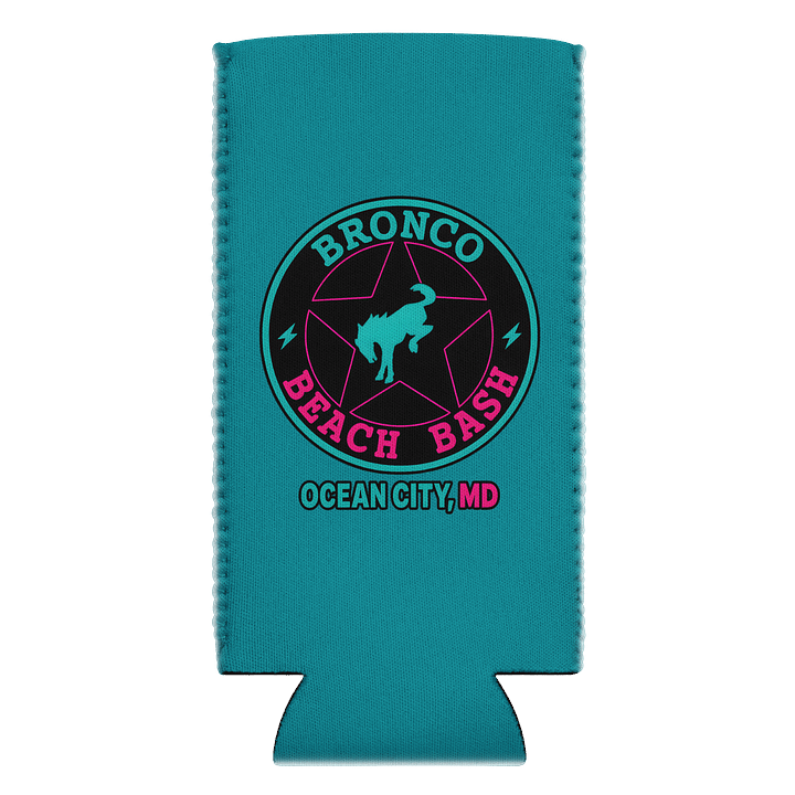 2025 Bronco Beach Bash Ocean City / Destination Bigfoot Bronco Collab | Coozie (Multiple Sizes Available) product image (1)