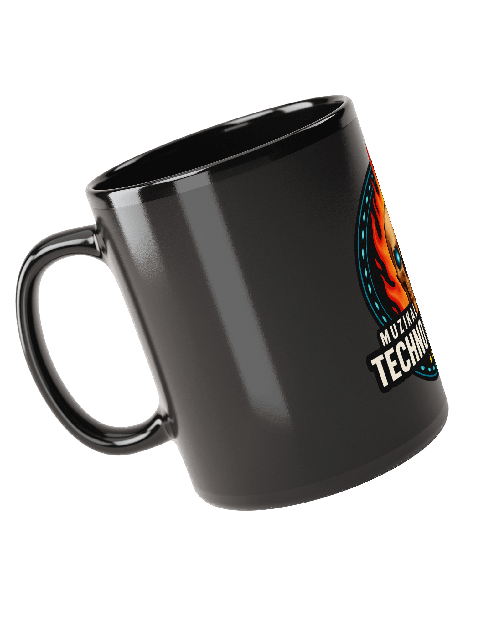 Techno Inferno Skull Mug product image (3)