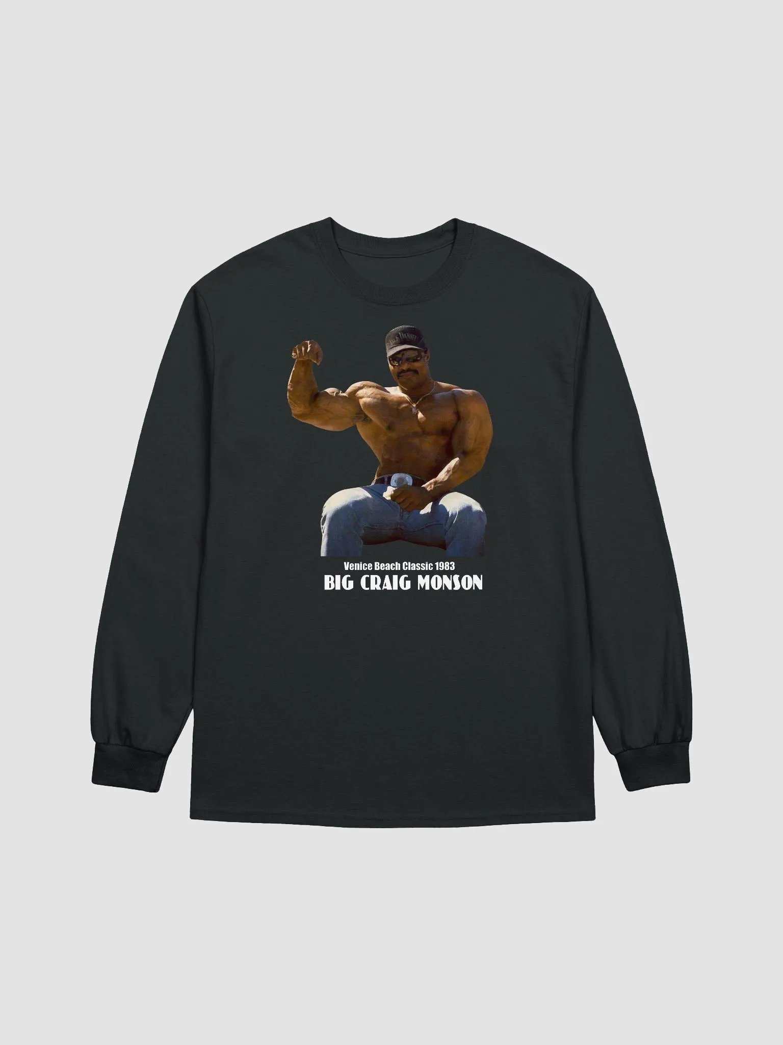 Big Craig Monson Venice Beach Legend Long Sleeve T-shirt product image (1)