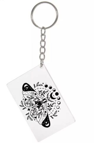 Moth (Style 3)  Key Chain! product image (3)
