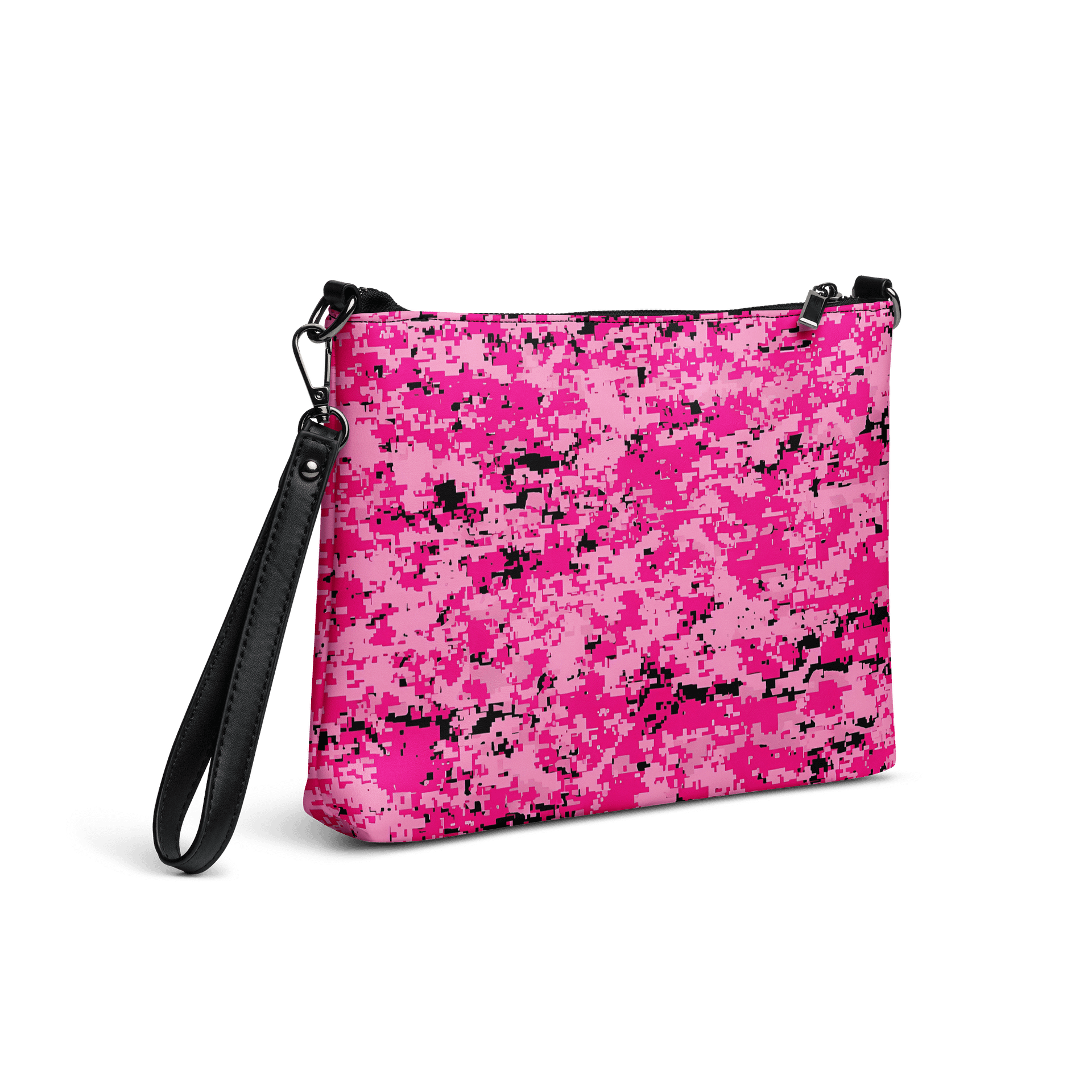 Pixel Pink Camo Crossbody Bag product image (5)
