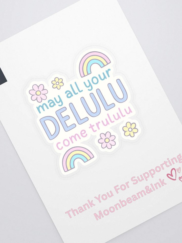 Dululu Coming Trululu Sticker product image (1)