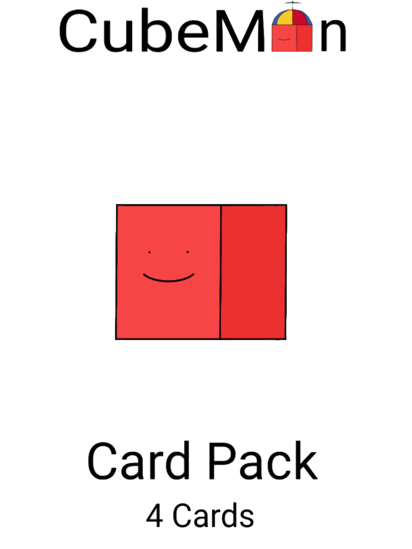 CubeMon Pack (4 Digital Cards Per Pack) product image (1)