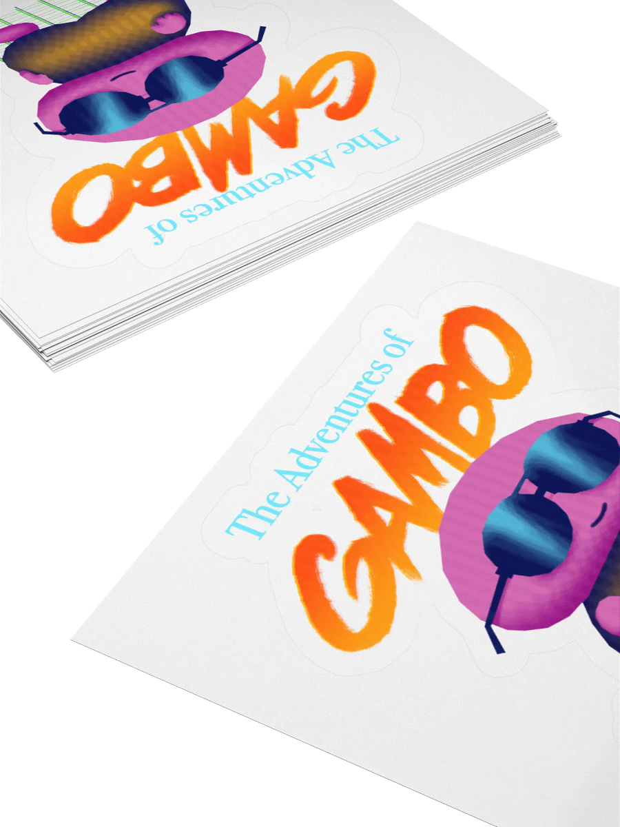 The Adventures of Gambo Sticker product image (12)