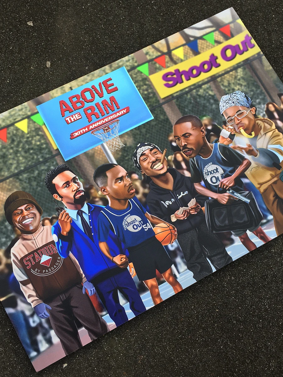 Above The Rim 30th Anniversary Canvas product image (2)