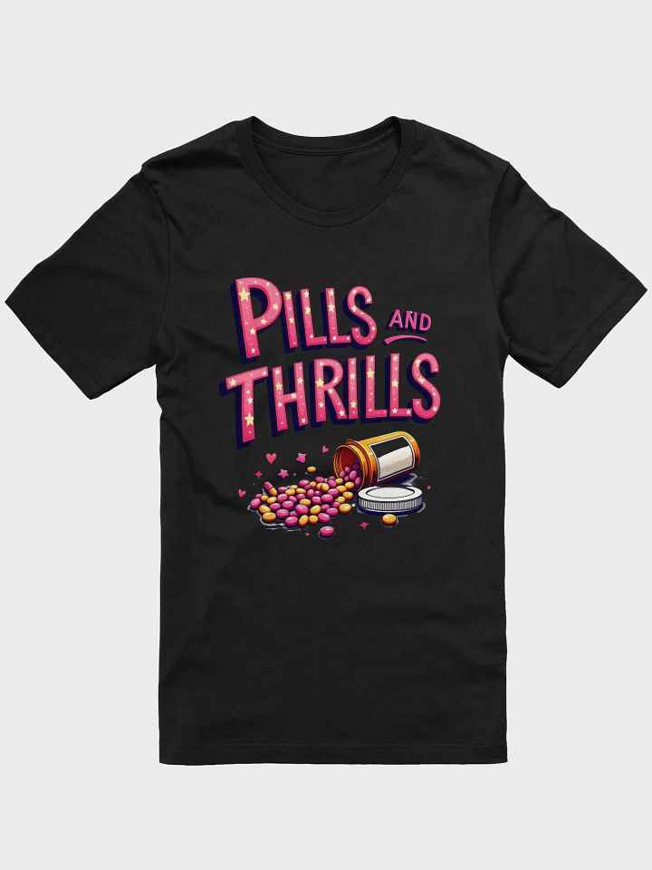 Pills and Thrills Graphic Tee product image (6)
