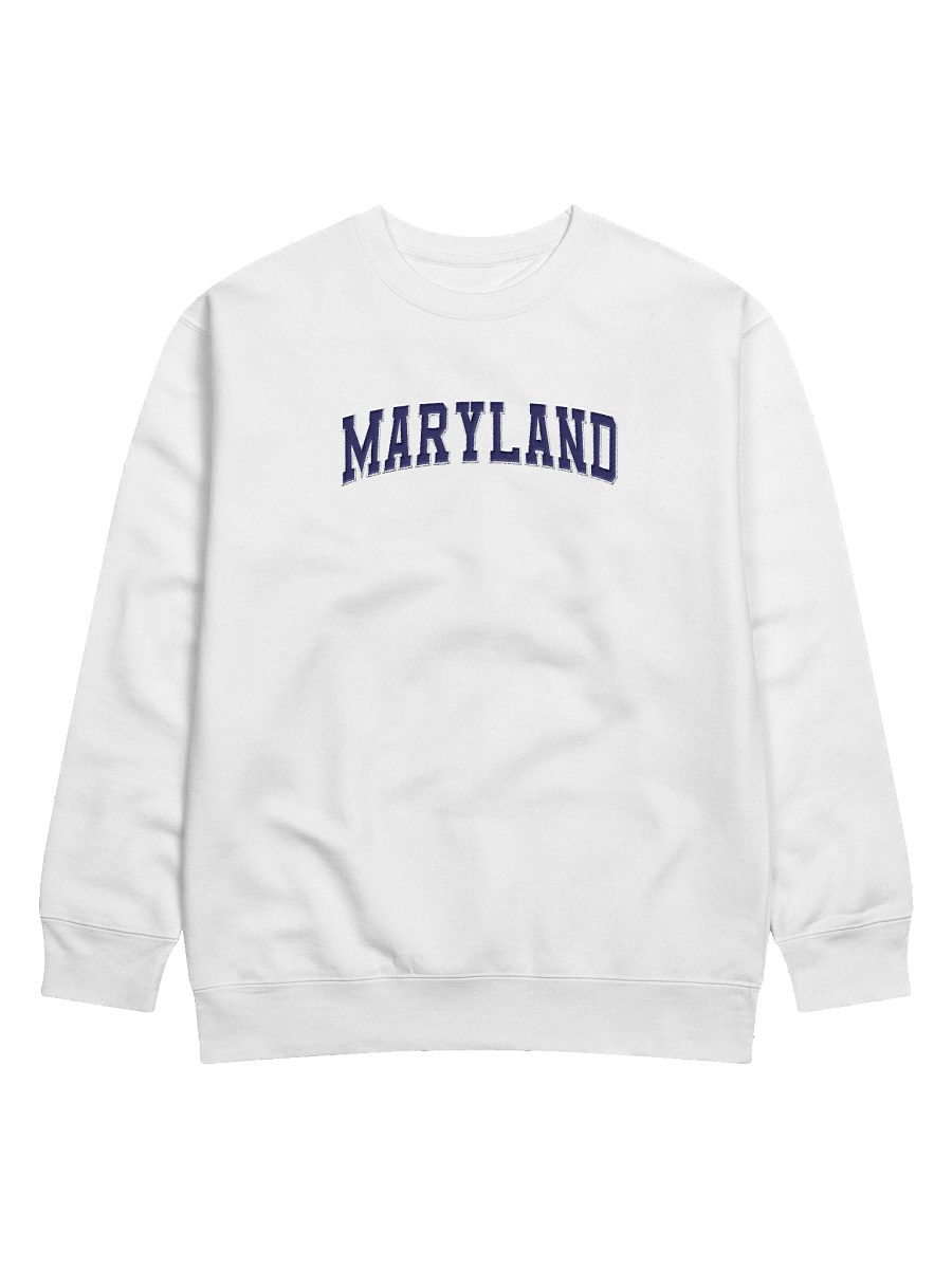Maryland Vintage Stylish Embroidery Premium Sweatshirt product image (5)
