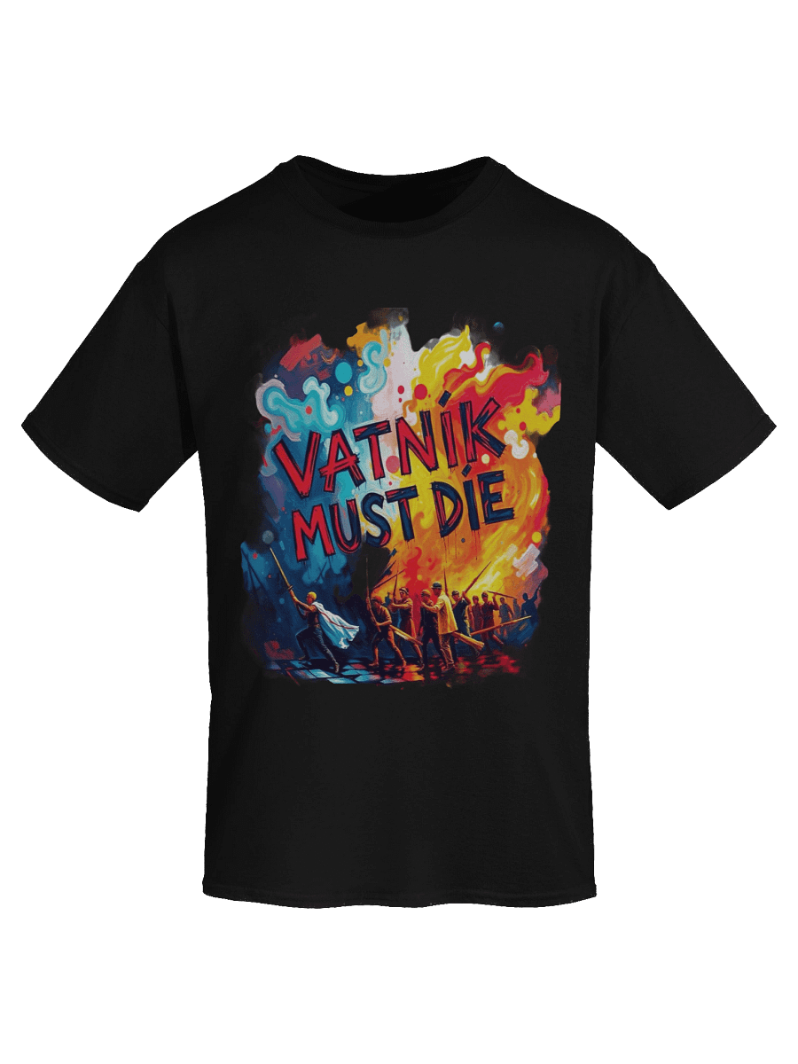 VATNIK MUST DIE Abstract T-Shirt product image (49)