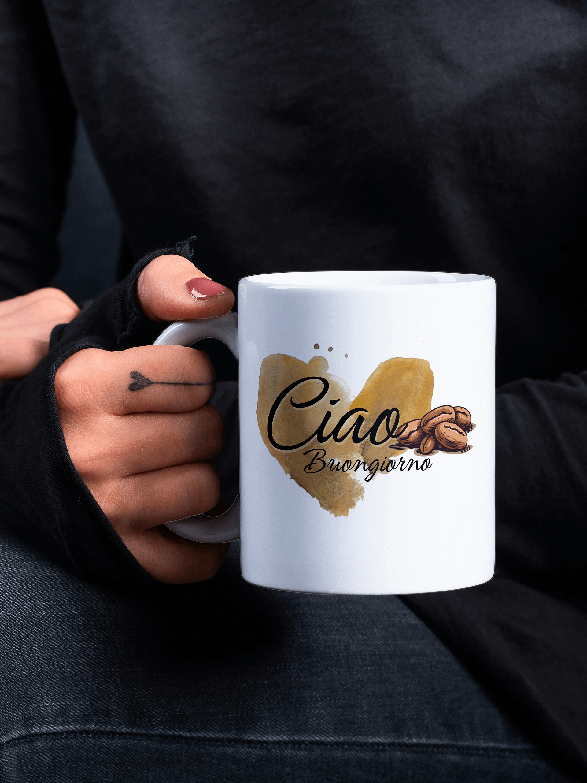 Ciao Buongio Heart Mug product image (1)