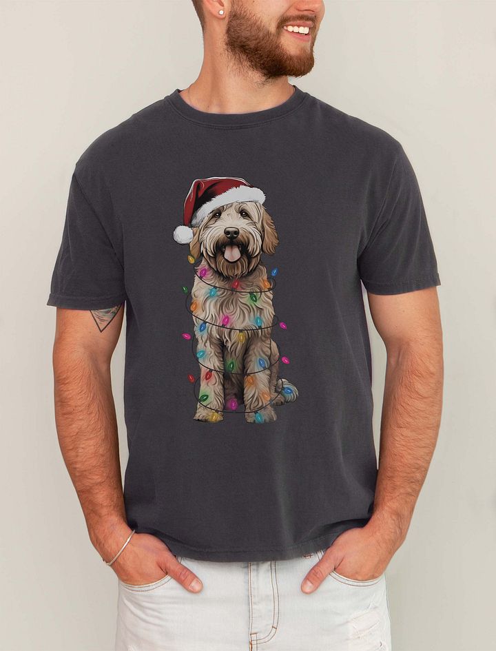 Funny Labradoodle Christmas T-Shirt for Doodle Paw-rents product image (21)