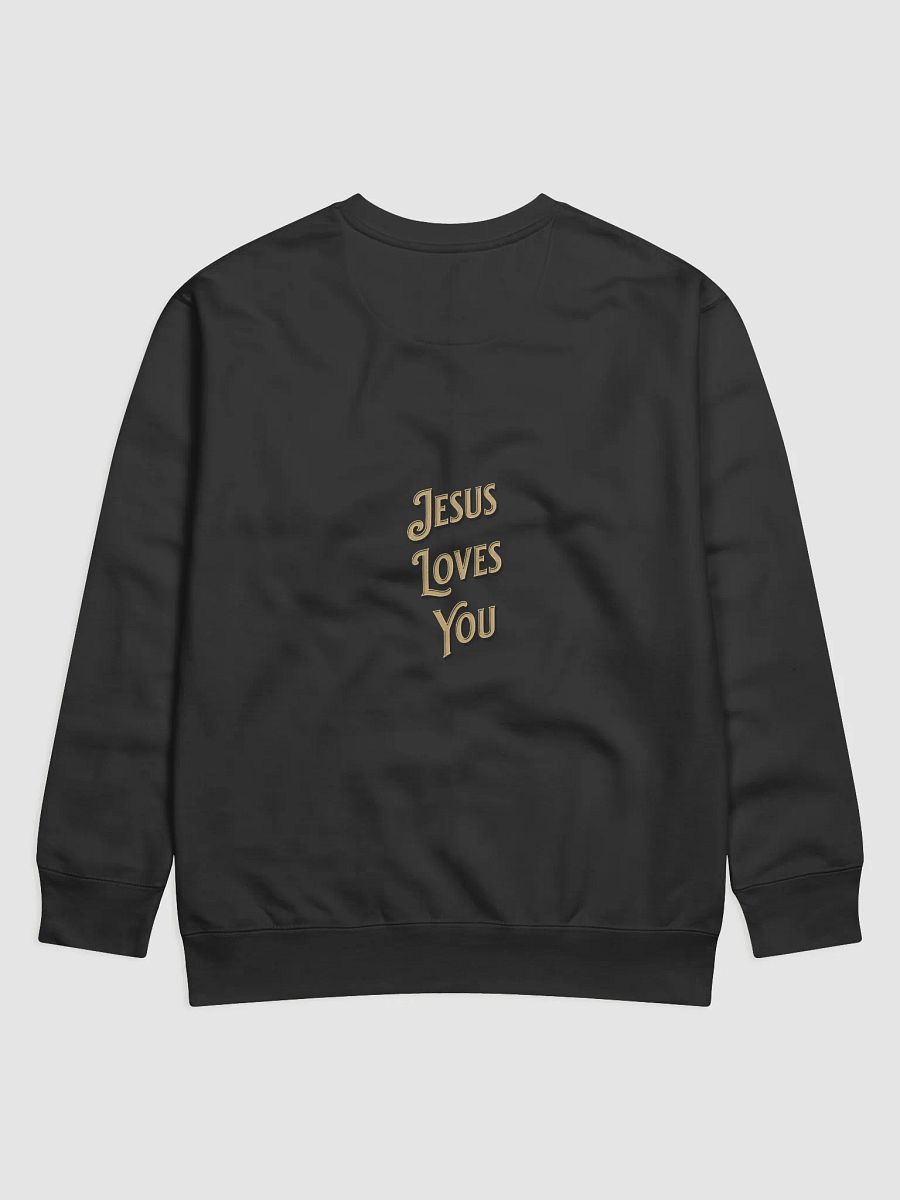 Vintage Jesus Loves You Sweatshirt product image (2)