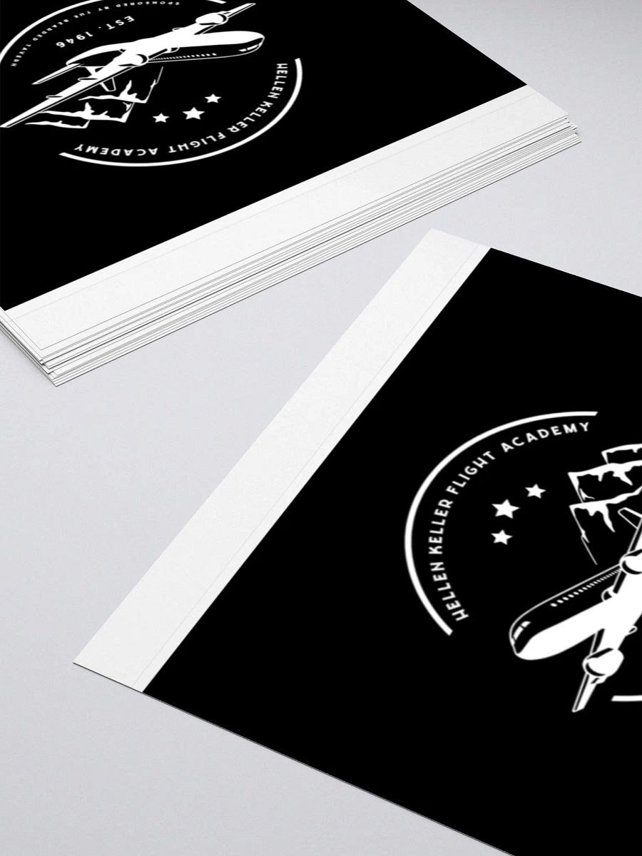 Hellen Keller Flight Academy Sticker product image (4)