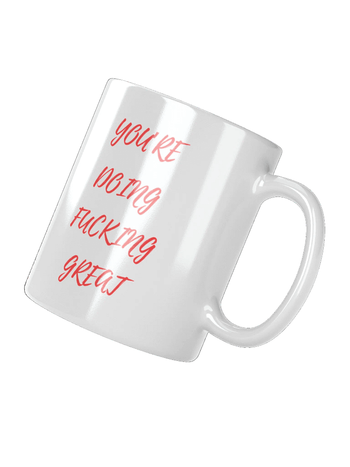 F*cking Great White Glossy Mug product image (5)