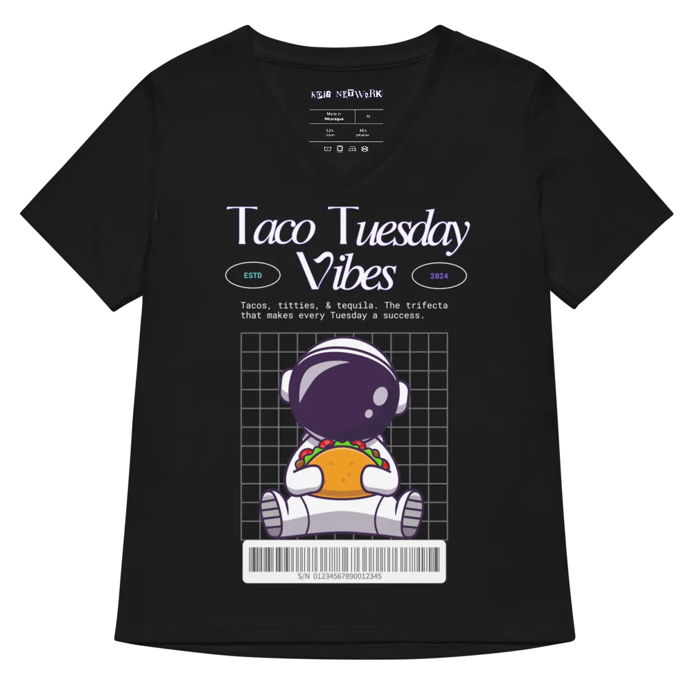 Taco Tuesday Vibes V Neck product image (6)