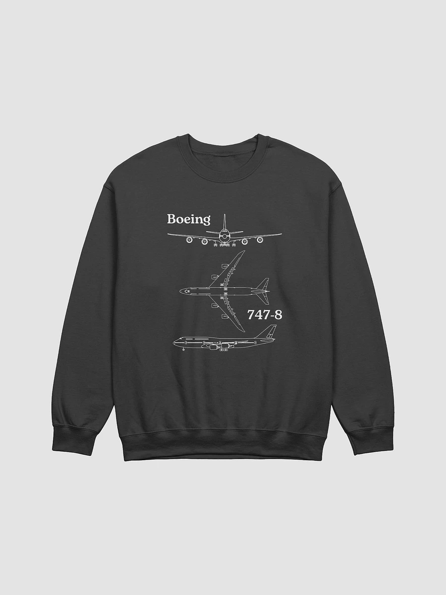 Boeing 747-8 Blueprint Sweatshirt product image (1)