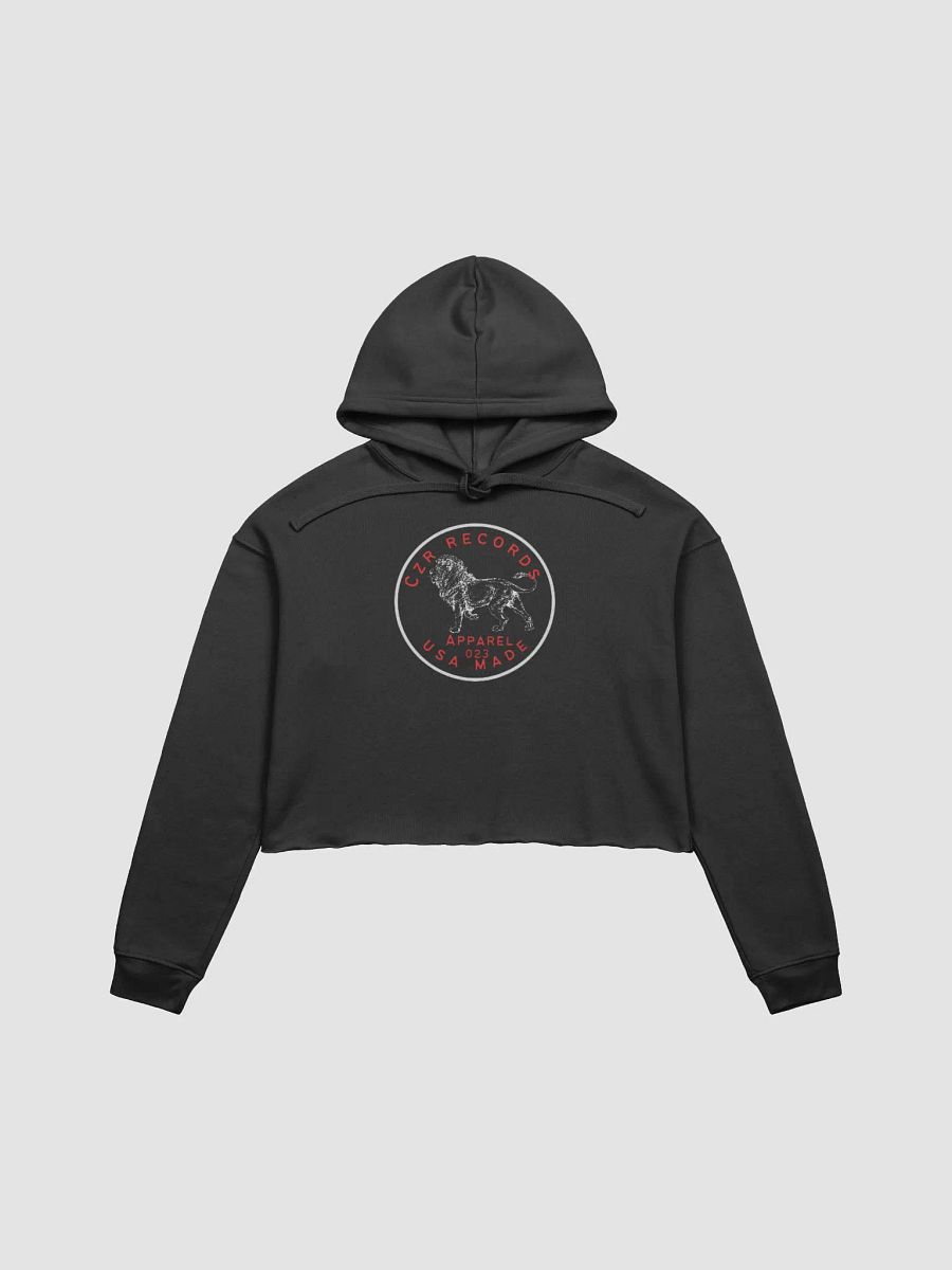 Women's Dime Red Font Crop Hoodie product image (3)