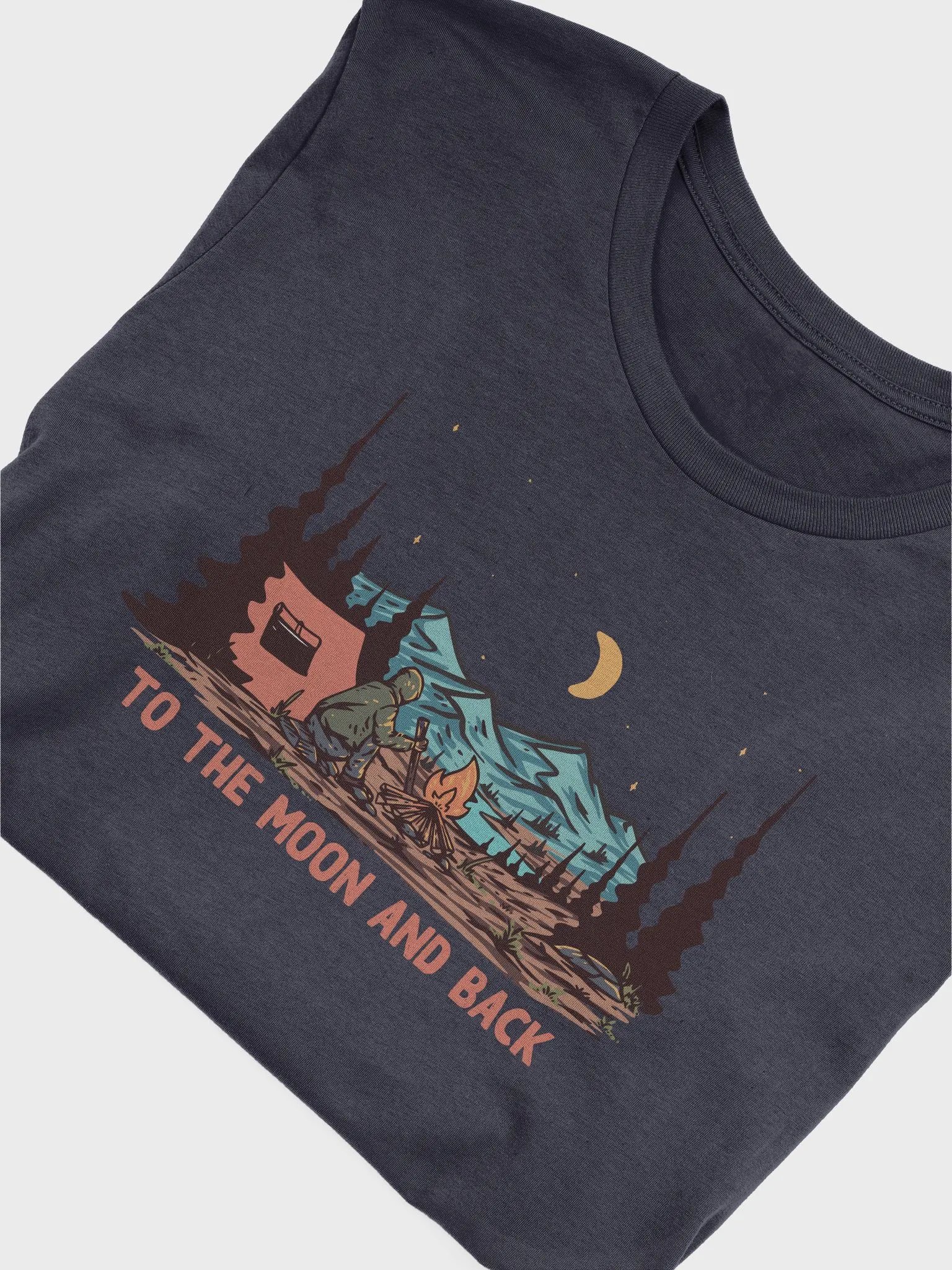 To The Moon And Back Unisex Tee product image (5)