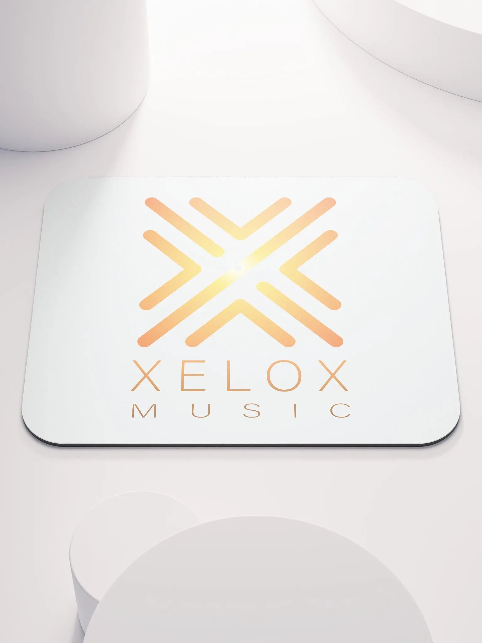 Xelox Music Emblem Mouse Pad product image (1)