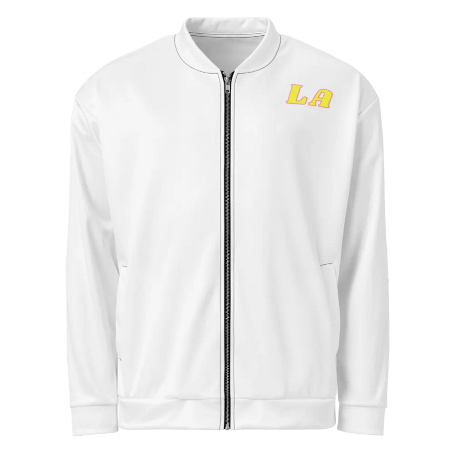LA Vibes All-Over Bomber Jacket product image (1)