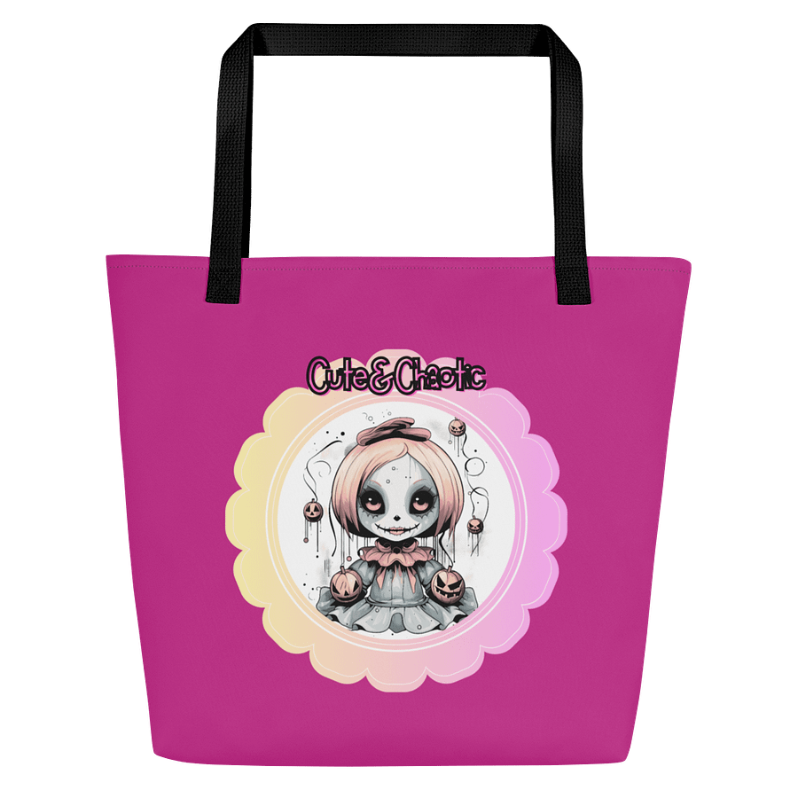 Cute & Chaotic All-Over Tote Bag product image (5)