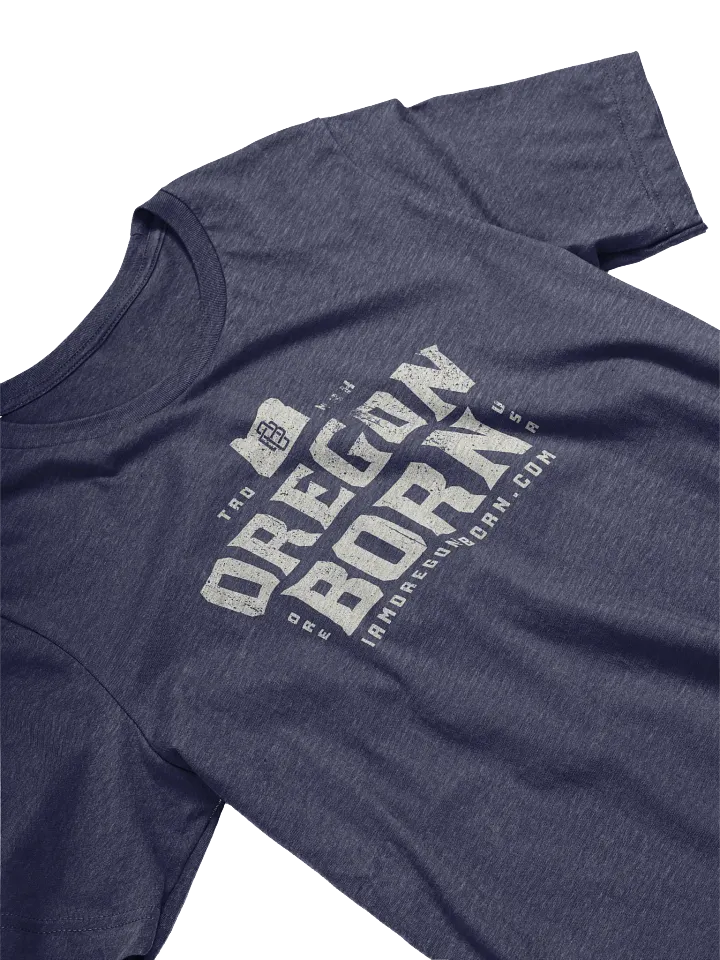 Vintage Collegiate Oregon Born T-Shirt product image (2)