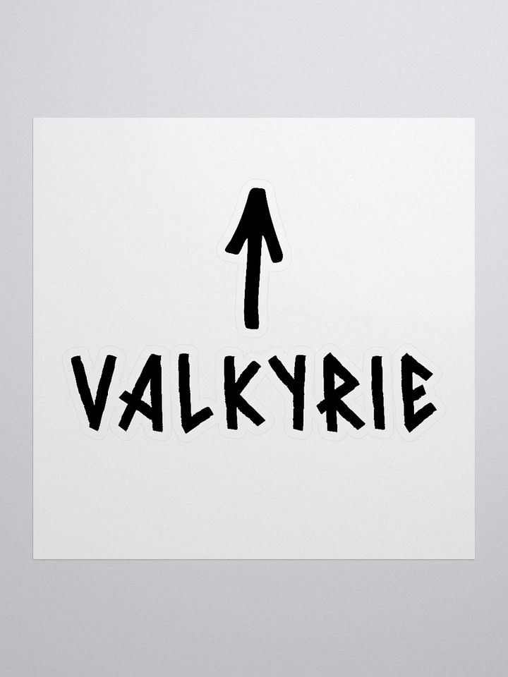 Valkyrie Arrow Sticker product image (1)